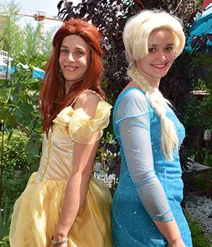 Clotilde & Marine, animateurs sur les animations de La Ribambelle